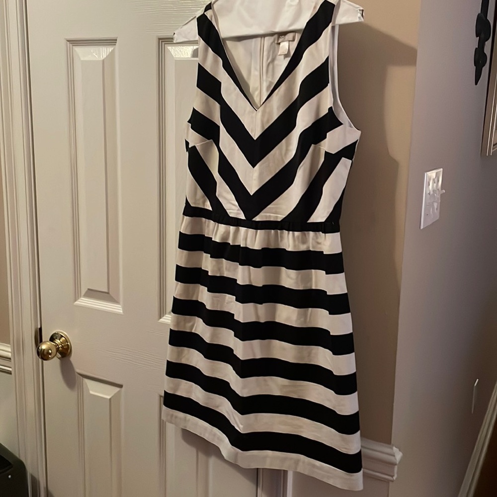 Black White Dress